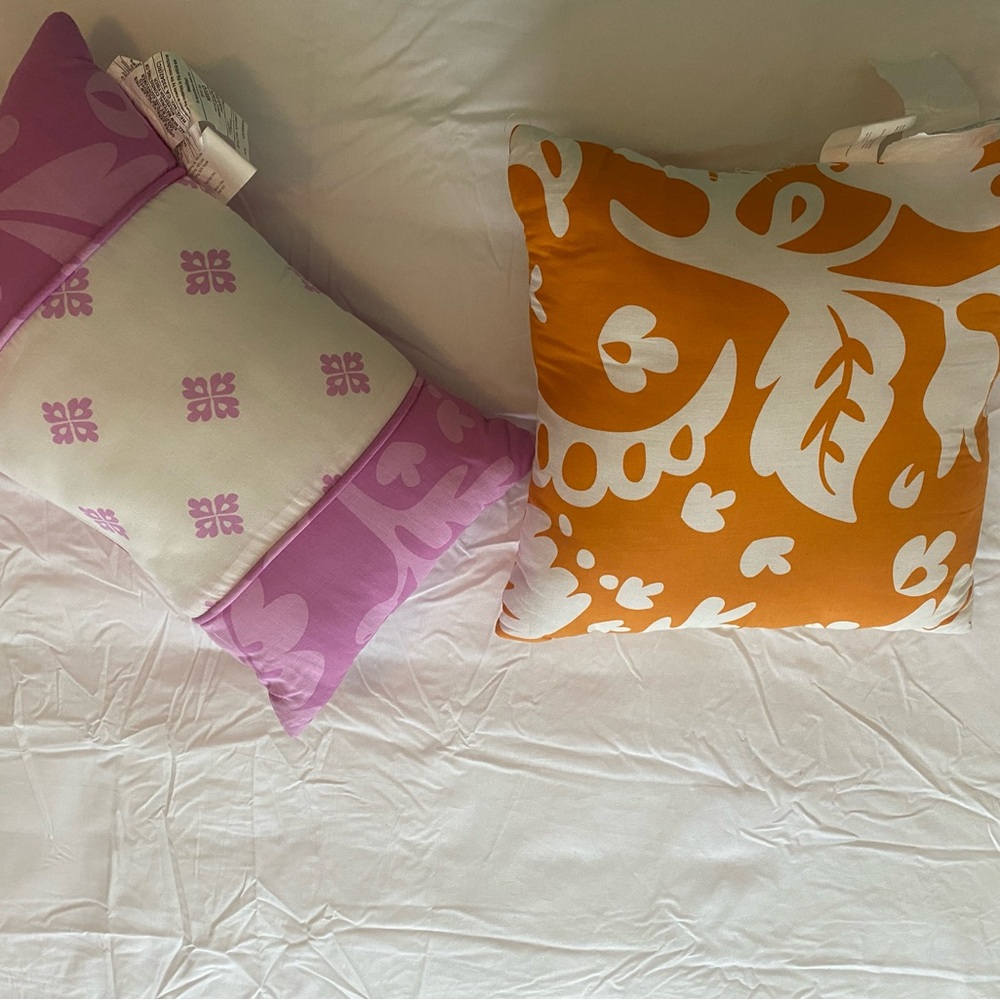 2 Decorative  Throw Pillows